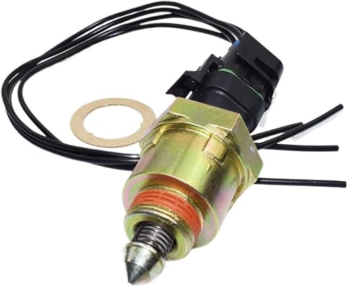 Valve de Contrôle d'Air de Ralenti Soupape de commande d'air de ralenti avec ensemble de connecteurs/convient for Buick Cadillac Chevrolet OLDSMOBILE 17089063, 17111281 Soupape de commande d'air de - Poukt