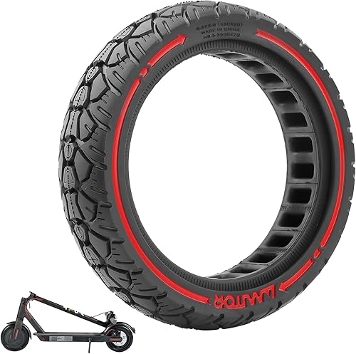 VOLOHAS Lot de 2 pneus de rechange 8,5 x 2,0 (230 x 50) en caoutchouc plein 8 2/1 x 2,0 - 8,5' - Solide - Pour scooter électrique Xiaomi M365 1S, Pro/Gotrax XR - Pneu de rechange - Antidérapants - Poukt