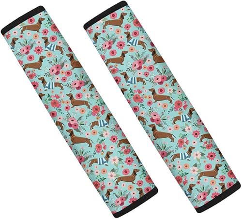 POLERO Housse de ceinture de sécurité universelle pour voiture, camion, SUV, avion, galaxie et loup imprimé doux pour ceinture de sécurité pour adultes et enfants - Poukt
