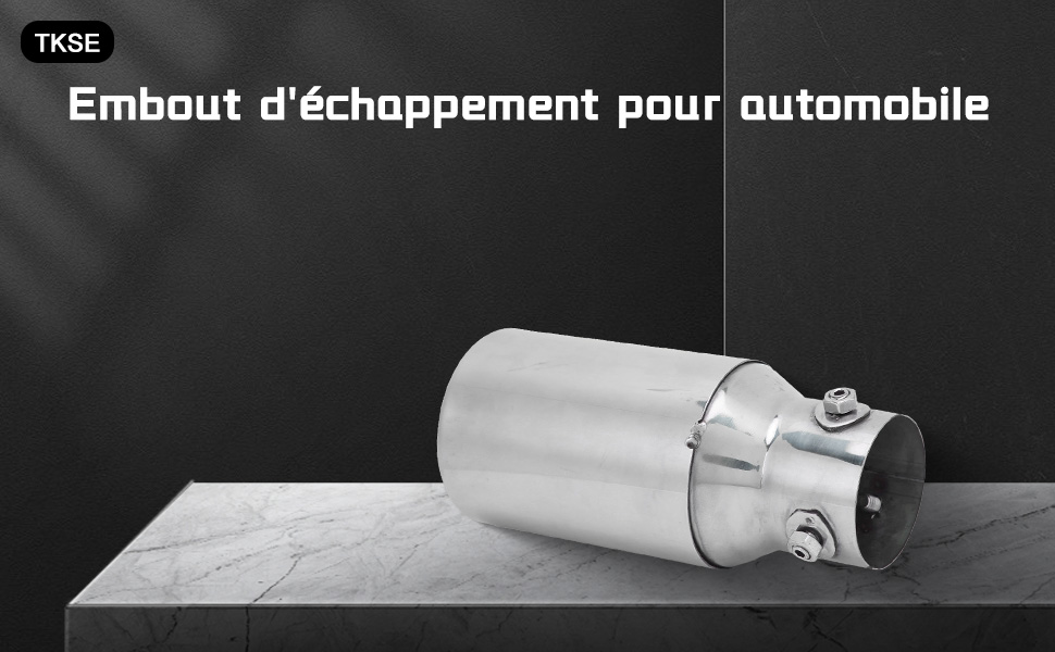 sortie echappement voiture embout echappement embout echappement 60mm