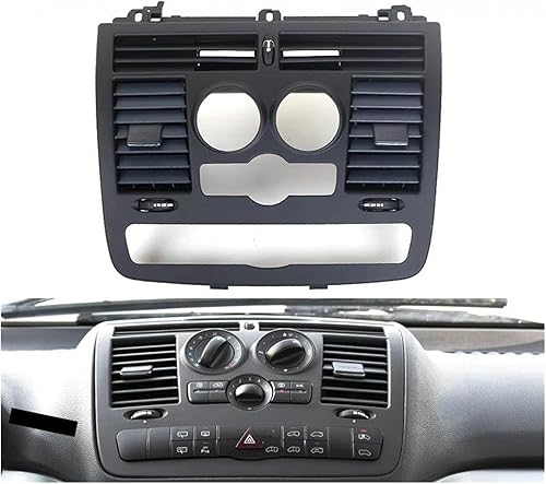 CMLGWL Grille D'aération Centrale pour Benz pour Vito pour Viano pour W636 W639 2004-2015 Sortie Climatiseur Voiture Sortie D'aération Tableau Bord Central Voiture 6366800800 Sortie Climatiseur - Poukt