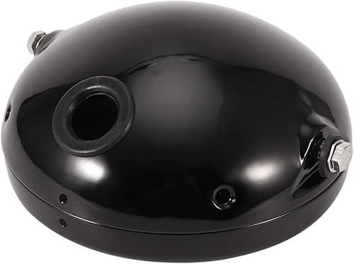 Tbest Phare Led Moto 7 Pouces Homologue, Phare Led Moto 7 Pouces,Couvercle De Phare Rond De Moto,Coquille De Lampe De Moto,Couvercle En Aluminium De Modification De Moto De 7 Pouces Led(Noir) - Poukt