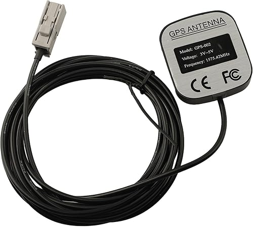 1 antenne GPS active pour voiture, adaptateur d'antenne GPS, prise GT5-1S, câble de connecteur d'antenne pour autoradio stéréo de voiture, unité principale, navigation GPS - Poukt