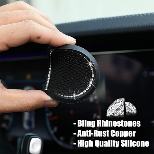 KOQAIIZ 4 Pièces sous Verres Voiture Universel Anti Dérapant Silicone, Porte Gobelet,Universels Tapis pour Gobelets Automobiles, Caboteur Tasse Voiture - Poukt
