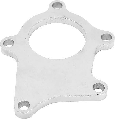 Plaque D'échappement de Turbocompresseur, Bride de Tuyau de Descente en Acier Doux T-304, avec 5 Boulons Soudables, pour T3 T4 Turbo - Poukt