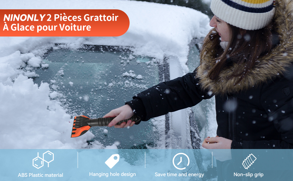grattoir de glace pour les voitures