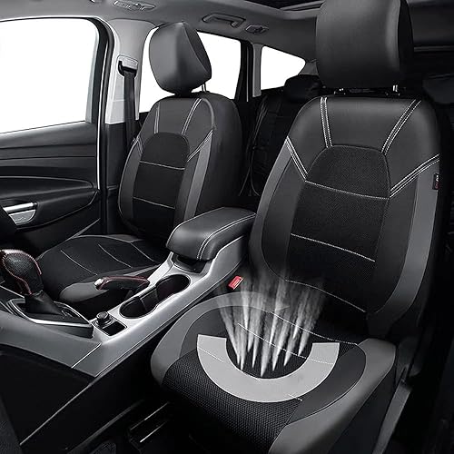 BICUP Housse Siege Voiture pour Dacia Solenza/Spring Electric/Spring Electric 2000-2023 2024, Complet Housses de Siège Voiture, Auto Couvre Sieges Accessoires Interieur,Blue - Poukt