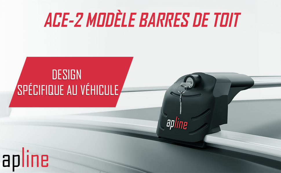 Barres de Toit ACE-2 Spécifique au Véhicule