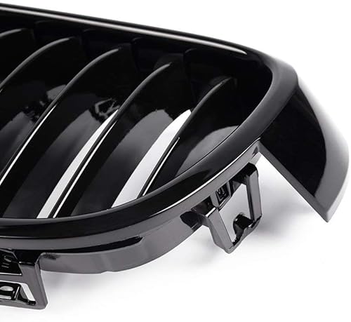 Grille de rechange noire brillante F30, capot avant en ABS pour 3 séries F30 F31 F35 2012-2017 - Poukt