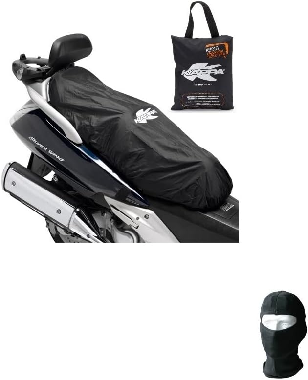 farbrothersonline Compatible avec Kymco CV3 Housse de selle imperméable anti-poussière KS210 avec bord élastique et sangle de fixation réglable, couverture universelle 114 x 53 cm - Poukt