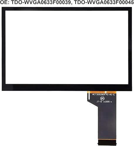 Numériseur d'écran Tactile de Remplacement pour l'écran LCD de Voiture TDO WVGA0633F00039 Compatible avec Les systèmes MIB - Poukt