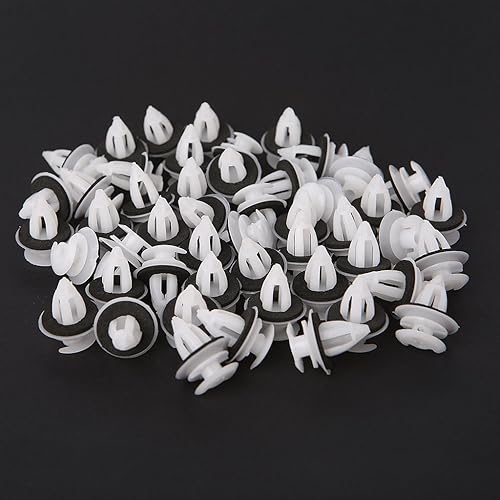 Freshsell Lot de 50 clips de panneau de porte avec joint d'étanchéité pour E34 E36 E38 E39 E46 M3 M5 Z3 X5 - Poukt