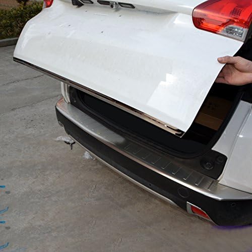 arrière en Acier Inoxydable Queue Gate Moulage Coque Trim 1 PC pour 2008 2014-2019 Accessoire Auto - Poukt