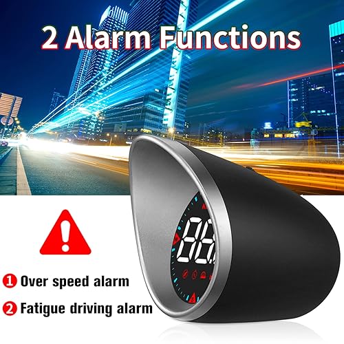 Pasamer Handy GPS Compteur de vitesse Auto HUD Smart Compact Auto Alerte passe-haut - Poukt