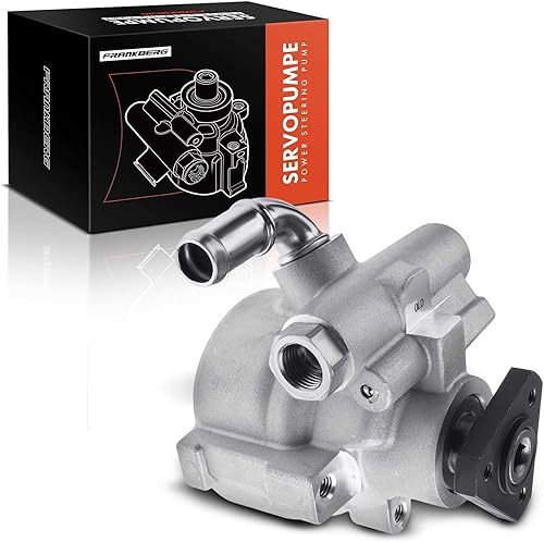 Frankberg Servo-pompe de direction hydraulique compatible avec Clio II BB CB 1.2L 1998-2016 Kangoo KC0/1 1.2L 1997-2021 Kangoo Express FC0/1 1.2L 1997-2021 Remplacement # 7700419118 - Poukt