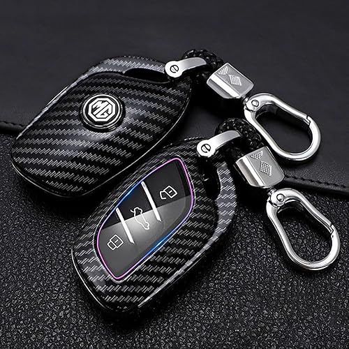 Voiture Coque de Clé pour MG ZS MG3 MG4 MG5 Scorpio MG6pro MG Mulan MG Navigator MG HS Télécommande étui à Clés Boîtier Protection Porte-Clés Gift Accessories,Redstyle-A - Poukt