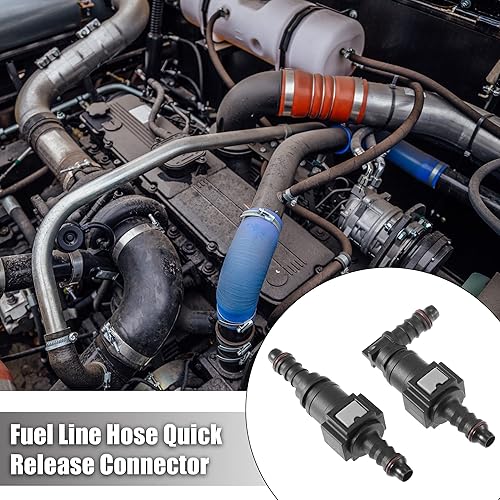 A ABSOPRO 2 Set 5/16' 7.89mm SAE to 5/16' 8mm Carburant Ligne Tuyau Libération Connecteur - Poukt