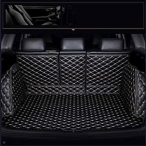 QSLLLY Voiture Tapis de Coffre pour BMW X1 2023-2024(U11),Tapis Protection Coffre Cuir EntièRement Entouré Tapis Coffre Antidérapant Durable IntéRieure Accessoires,C - Poukt