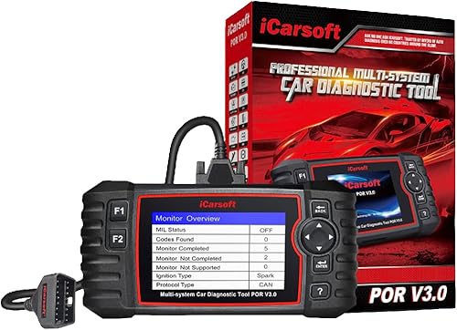 iCarsoft POR V3.0 - Valise Diagnostic Auto Pro Compatible Porsche - Outil Diagnostic Professionnel - Poukt