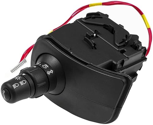 Commodo de Commande Clignotants, Phares et Antibrouillards Compatible RENAULT Clio 3, Compatible Kangoo, Compatible Modus - Poukt