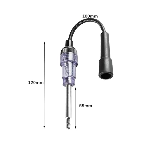 Lot de 2 testeurs d'étincelles d'allumage, testeur de bobine d'allumage réglable, testeur de bobine d'allumage, testeur d'allumage pour tous les moteurs à combustion de voiture, tondeuses à gazon, - Poukt