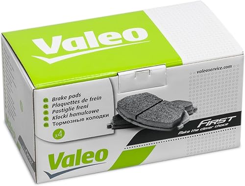 Valeo Plaquettes de frein First 302148 Jeu de 4 plaquettes Essieu avant Entièrement équipé avec accessoires montés - Poukt