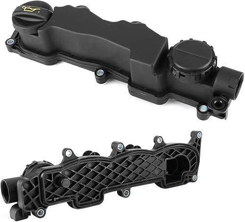 Couvercle de culbuteur de soupape de moteur, couvercle de culbuteur et joint adaptés pour 1.6 HDI Berlingo C2 C3 C4 C5 Xsara 0248L1 - Poukt