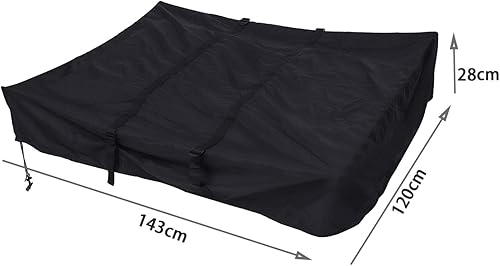 Housse de protection pour tente de toit, housse de protection pour porte-bagages de voiture, imperméable, protection contre la poussière, tissu Oxford 420D, imperméable, anti-poussière et résistant au - Poukt