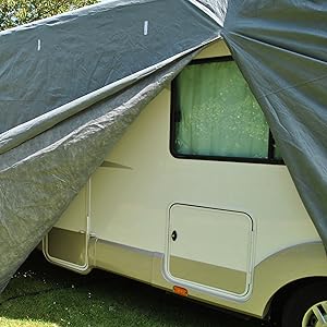 housse pour camping-car avec fermetures éclair