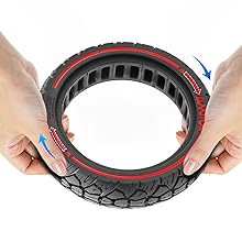 pneus de rechange en caoutchouc 8,5" Solide scooter électrique Xiaomi M365 1S, Pro/Gotrax XR