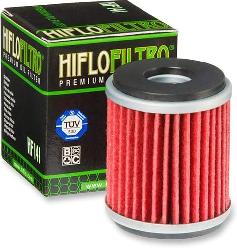 Compatible avec/Remplacement pour YZF 125 R/YZF-WRF / 250 RAPTOR/WR - FILTRE A HUILE HF141 - Poukt