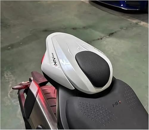Bouclier de Sport à Bosse arrière, Compatible avec 800NK CF NK800, Accessoires de décoration de Modification de Moto(White) - Poukt