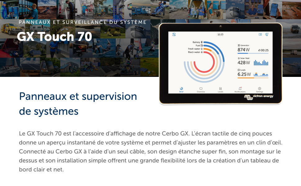 Victron Energy GX Touch 70