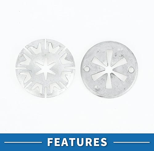 A ABSOPRO Disques De Serrage De Protection Thermique Rondelle No.N90796501 Écrou De Fixation Pour A3 2015-2024 Métal Ton Argent 30 Ensemble - Poukt