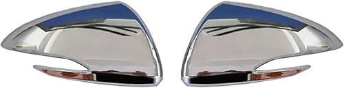couvercle de rétroviseur aile latérale Couvercle De Rétroviseur Latéral De Voiture Pour Hyundai Pour Elantra Avante AD 2016 – 2020 Pour I30 Pour Accent Solaris de coques de rétroviseur de voiture(Silv - Poukt