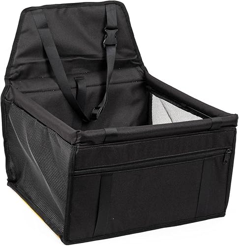 Siege Auto Chien, Transport pour Chiens avec Ceinture Chien Voiture, Souple Respirante Siege Auto pour Chien Voiture pour Chiot à Mignon pour Petits Chiens Chats ou Autres Petits Animaux de Generic - Poukt