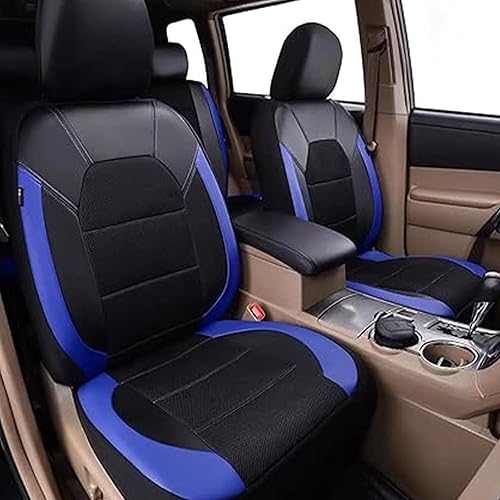 MeKnMoney Voiture Ensembles de Housses Siège pour VW T5 T6 T6.1 California Multivan Transporter T7, 9 Pièces Housses Siege Avant Arrière Coussin Accessoires,B/Black Gray - Poukt