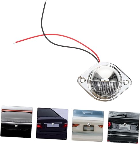 COSMEVIVI Lumière Led De Plaque Immatriculation Pour Voiture Éclairage Lumineux Et Installation Facile Pour Camions Remorques Et Autres Véhicules - Poukt