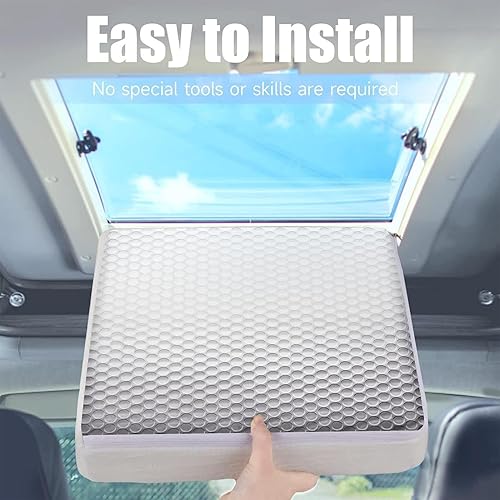 Isolateur de Lucarne de Camping-Car – Couverture de Lucarne de Toit ouvrant de Camping-Car, Isolant d'ombrage de Lucarne | Pare-Soleil occultant pour Toit ouvrant de Voiture. - Poukt
