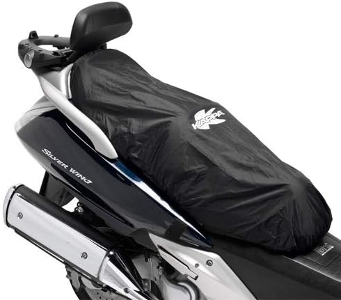 farbrothersonline Compatible avec Kymco CV3 Housse de selle imperméable anti-poussière KS210 avec bord élastique et sangle de fixation réglable, couverture universelle 114 x 53 cm - Poukt