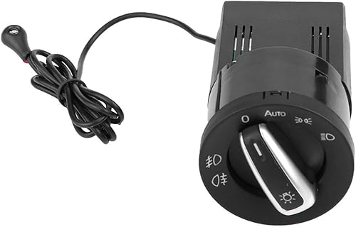 Qiilu Interrupteur de commande de phare, Module de capteur de lumière de commutateur de commande de lampe de phare automatique en plastique ABS adapté pour MK4 - Poukt