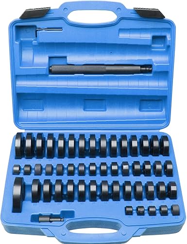 otgerlensker products Kit d'extracteur de roulements de Roue de 18 à 65 mm, avec 49 disques de Pression, pour Presse hydraulique - Poukt