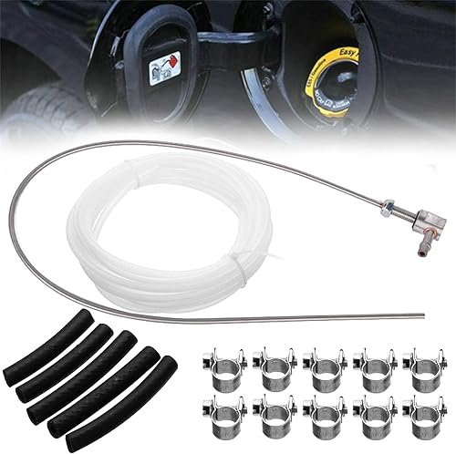 Kit de tuyau d'essence, chauffage diesel, tuyau de carburant avec filtre à essence, tuyau de niveau de carburant, kit de clip pour voiture, moto, scooter (4) - Poukt