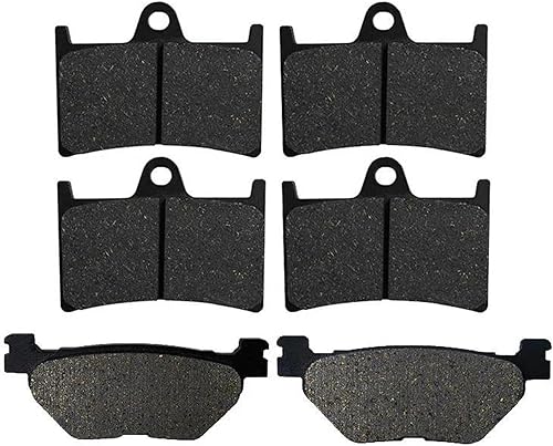 Nonuiny Plaquettes De Frein Avant Et Arrière Pour Y&amaha TDM900 TDM 900 2002-2010 FJR1300 FJR 1300 2001 2002 2003 2004 2005 Plaquettes Frein Moto(Devant) - Poukt