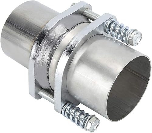 Boulons à ressort d'échappement, bride de boulon de ressort d'échappement universelle 3in en acier inoxydable réparation rapide de tuyau de bride de boulon de ressort d'échappement pour voiture - Poukt