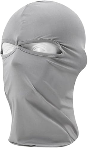 Cagoule intégrale unisexe, en lycra, pour activités extérieures, moto, ski, offrant une protection complète du cou - Poukt