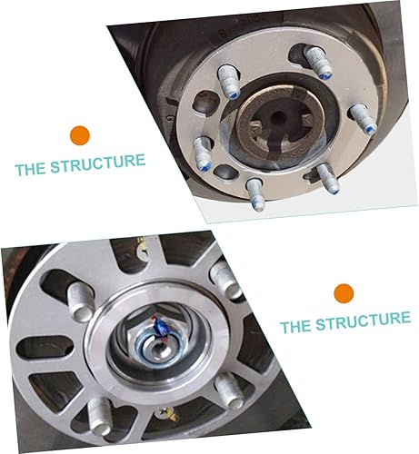 Zerodeko 2Pièces Entretoises De Moyeu De Roue Alliage Aluminium Pour Camion Et Améliorez Stabilité Conduite - Poukt
