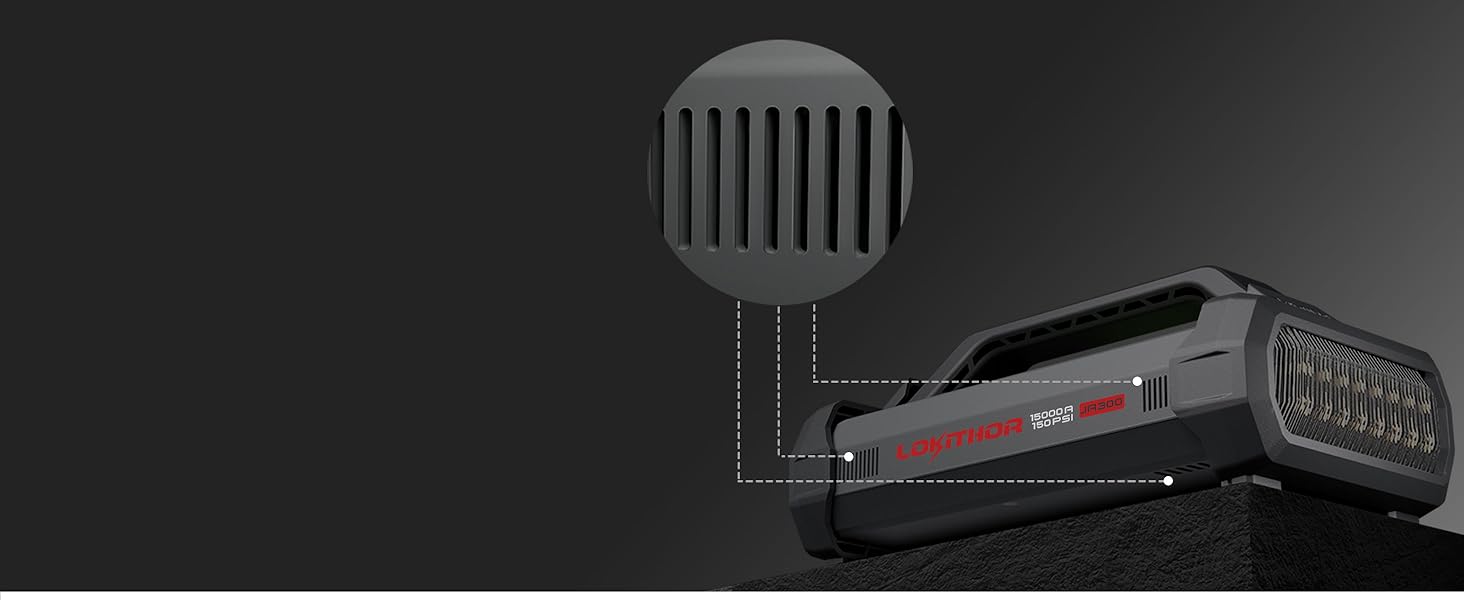 LOKITHOR Booster Batterie Voiture avec Compresseur