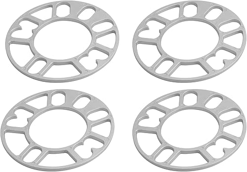 Peowuieu Lot de 4 élargisseurs de voie en aluminium pour 4 x 100 4 x 114,3 5 x 100 5 x 108 5 x 114,3 5 x 120 - Poukt