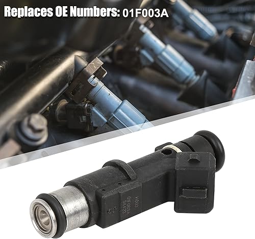 X AUTOHAUX Injecteur Carburant Essence 01F003A Remplacement Buse pour Peugeot 206 307 406 407 607 806 807 - Poukt